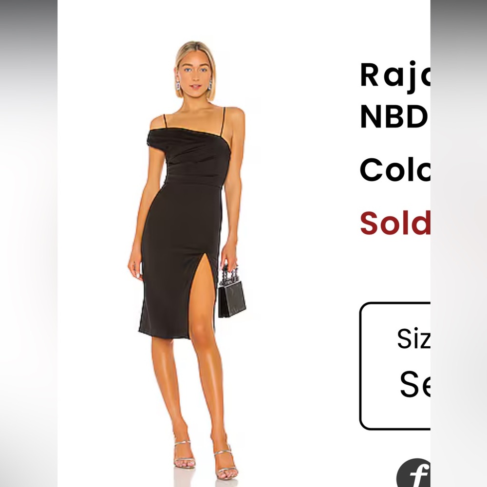 NBD Black Strapless Bodycon Dress Cocktail